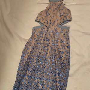 Flower cocktail dress